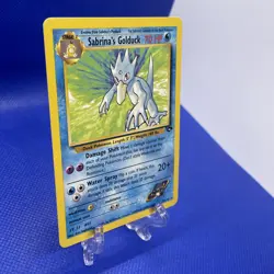 Pokemon Card - Sabrina's Golduck Gym Challenge 30/132 Rare NM never played - Image 2