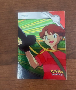 Todd HV3 Holo FOIL Topps Pokemon Card TV Animation Edition - Topps Series 2 - Image 1
