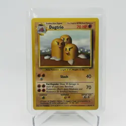 Dugtrio - 19/102 - Pokemon Base Set Unlimited Rare Card WOTC LP - Image 1