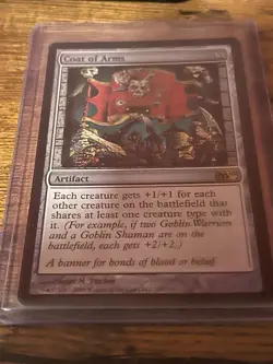 Magic: The Gathering Coat of Arms Tenth Edition Artifact Rare Card Foil! NM! - Image 3