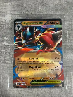 Mega Lucario ex 012 Jumbo Cards Holo for sale online - Image 1