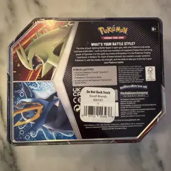 brand new Pokemon Trading Card Game V Strikers sealed Tin Empoleon V Tyranitar - Image 3