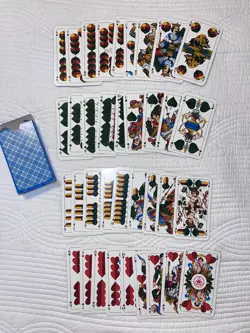 Schafkopf Tarock Schmid Vintage Original Playing Cards Sheeps Head Germany - Image 5