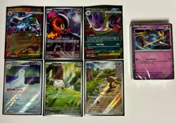 Pokemon Lot Of 6 Cards + Sealed/Stamped Zacian. (Charizard, Gengar, Promo, FA) - Image 1