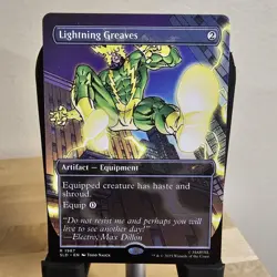 Lightning Greaves 1987 Marvel's Spider-Man: Villainous Plot Secret Lair Regular - Image 1