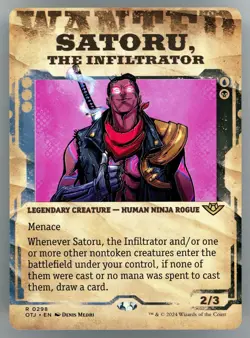 Satoru, the Infiltrator (Showcase) Outlaws of Thunder Junction Regular - Image 1