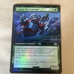 Quina, Qu Gourmet (Extended Art) Final Fantasy Foil - Image 1
