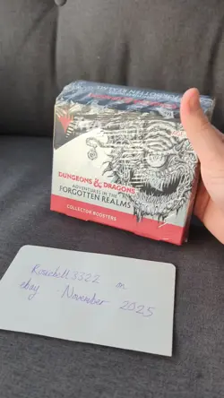 Dungeons & Dragons Adventures in the Forgotten Realms Collector Boosters box new - Image 2