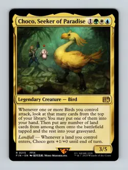 MTG: FIN 215 Choco, Seeker of Paradise Regular NM - Image 1