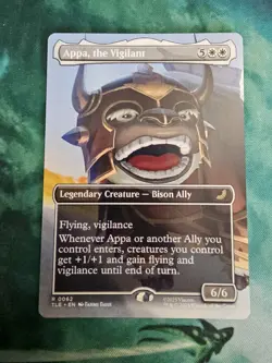 Appa, The Vigilant (Borderless) - Regular (0062) - MTG Avatar TLA - M/NM - Image 1