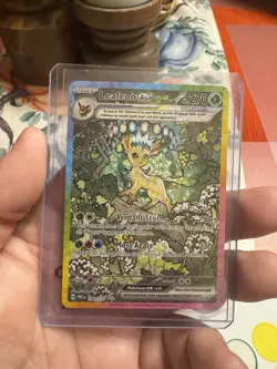 Pokemon TCG Leafeon ex 144/131 Prismatic Evolutions SIR - Image 1