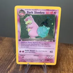 Pokemon TCG | Team Rocket | Dark Slowbro 1st Edition | 12/82 Holo NM/LP - Image 1