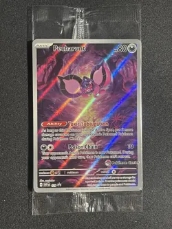 Pecharunt Promo (Pokemon Center Exclusive) SEALED 129 Black Star SV Promos NM - Image 1