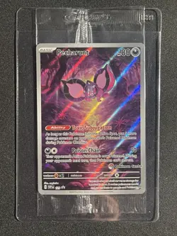 Pecharunt Promo (Pokemon Center Exclusive) SEALED 129 Black Star SV Promos NM - Image 3