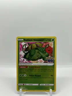 Radiant Venusaur 004/078 Pokemon GO Holo - Image 1