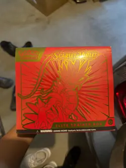 Pokemon Scarlet and Violet Elite Trainer Box ETB Koraidon NEW FACTORY SEALED - Image 2