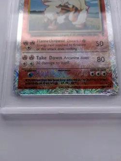 Pokemon 1x Arcanine - Legendary Collection Reverse Holo - PSA 9 - Image 4