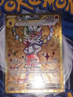 Cinderace EX SVP 163 Promo Scarlet & Violet Pokemon TCG - Image 1