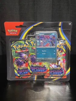 Pokemon TCG: Phantasmal Flames Sneasel 3-Pack Blister Box Set Brand New - Image 1