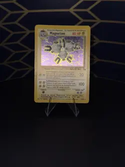Magneton 11/62 Fossil Holo Pokemon TCG - Image 2