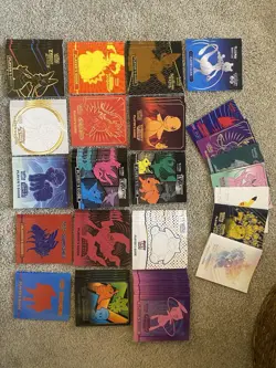 Large Lot of 79 - Pokemon TCG Player’s Guide Elite Trainer Box (ETB) Booklets - Image 1