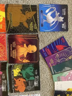 Large Lot of 79 - Pokemon TCG Player’s Guide Elite Trainer Box (ETB) Booklets - Image 3