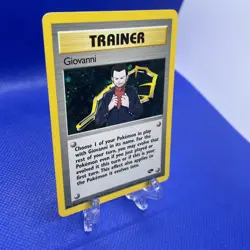 Pokemon TCG Giovanni 18/132 Gym Challenge Holo Rare NM clean never played - Image 2