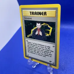 Pokemon TCG Giovanni 18/132 Gym Challenge Holo Rare NM clean never played - Image 3