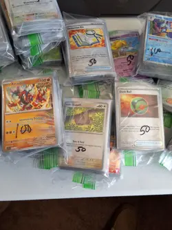 Pokemon TCG Scarlet and Violet Surging Sparks Bulk Lots Common Holo Reverse Holo - Image 1