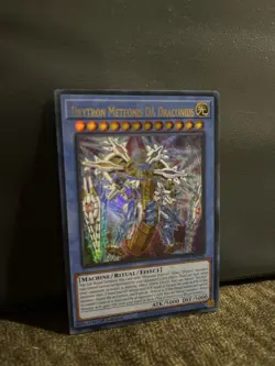 Yu-Gi-Oh! **MISPRINT** 2025 Mega Pack Drytron Meteonis Da Draconids MP25-EN220 - Image 1