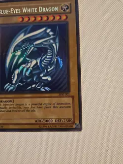Blue-Eyes White Dragon SDK-001 Starter Deck Kaiba Unlimited Heavy Play - Image 5