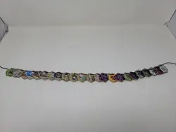 YuGiOh Takahashi Metal Medallions Hexors Coins tags Lot of 24 Yu-gi-oh Tokens - Image 1