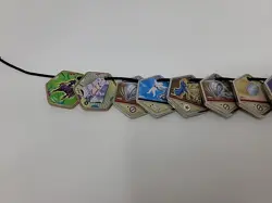 YuGiOh Takahashi Metal Medallions Hexors Coins tags Lot of 24 Yu-gi-oh Tokens - Image 2