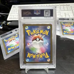 2023 POKEMON JPN SV-P PROMO YU NAGABA X POKEMON CARD GAME CAMPAIGN JOLTEON PSA 9 - Image 2