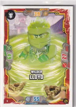 Lego ninjago Series 7 Trading Card Game From Allen 256 Cards Choose Selection - Image 3