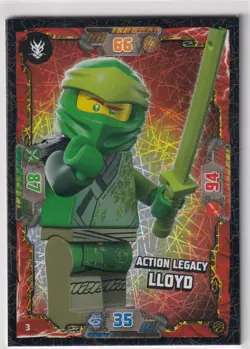 Lego ninjago Series 7 Trading Card Game From Allen 256 Cards Choose Selection - Image 5