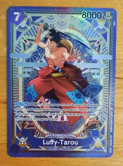 One Piece A Fist of Divine Speed Luffy-Tarou Special Card ST18-005 NM english - Image 1