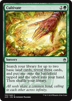 Magic MTG - Cultivate - Masters 25 - MINT/NMINT - EN - Image 1