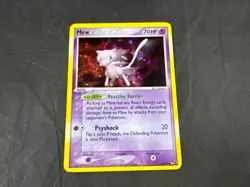 MEW 4/17 POKEMON POP SERIES 4 HOLO RARE *SEE PICTURES FOR CONDITION* - Image 1
