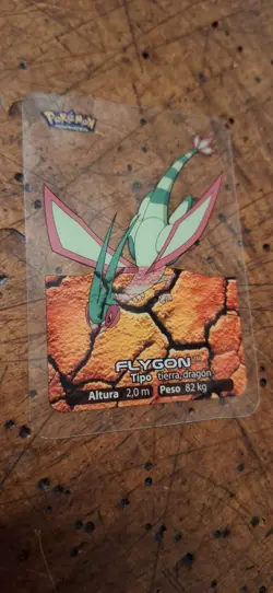Flygon 091 Pokemon Lamincards Edibas Error Rare - ESP - GOOD - Image 1