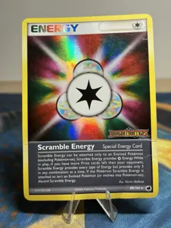 Scramble Energy Pokemon Ex Dragon Frontiers 89/101 Reverse Holo Foil Stamped DMG - Image 1