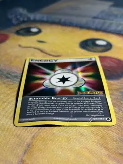 Scramble Energy Pokemon Ex Dragon Frontiers 89/101 Reverse Holo Foil Stamped DMG - Image 3