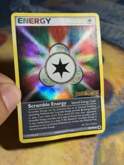 Scramble Energy Pokemon Ex Dragon Frontiers 89/101 Reverse Holo Foil Stamped DMG - Image 4