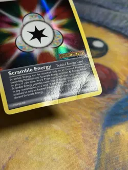 Scramble Energy Pokemon Ex Dragon Frontiers 89/101 Reverse Holo Foil Stamped DMG - Image 5
