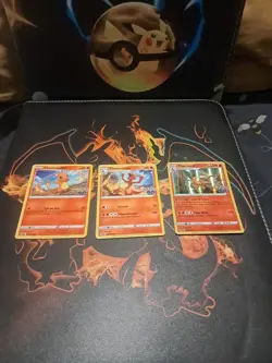 Charizard Holo 010/078 - Pokemon Go English Non Holo Charmander And Charmeleon - Image 1