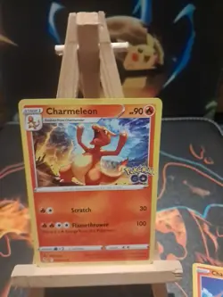 Charizard Holo 010/078 - Pokemon Go English Non Holo Charmander And Charmeleon - Image 3