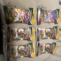 Pokemon Evolving Skies TCG Sleeved Booster Pack Brand New Factory Sealed x 6 - Image 4