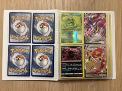 Pokemon Modern Hits binder with full arts and rares. Binder Included - Image 2