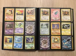 178 Trading Cards in Binder Vintage Pokemon TCG WOTC Holo Rares + Match Attax - Image 2