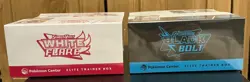 Pokemon Black Bolt and White Flare Pokemon Center ETB Sealed Elite Trainer Boxes - Image 5